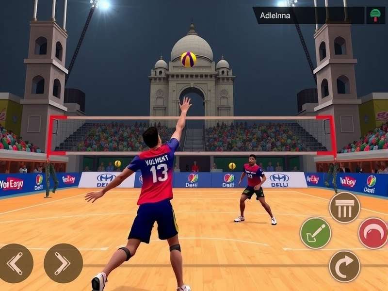 Delhi Volley Grand Masters gameplay screenshot
